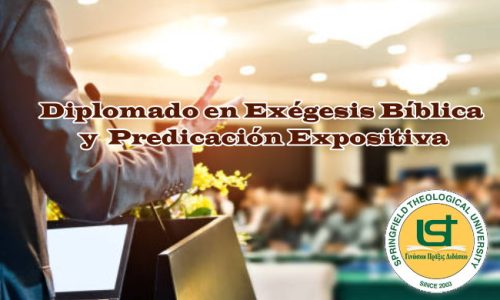 Diplomado en Exégesis Bíblica y Predicación Expositiva 15-03-25M